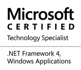 Microsoft Certified Technology Specialist: .NET Framework 4, Windows Applications