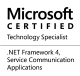 Microsoft Certified Technology Specialist: .NET Framework 4, Windows Communication Foundation Applications